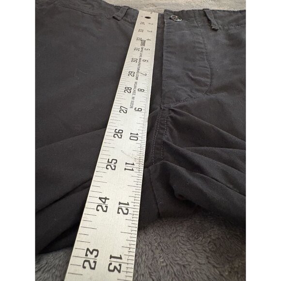 Buck Mason Men's Slim Chino Pants Size 29x32 Black Drawstring Cotton Casual - Picture 8 of 9